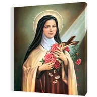 Ikony i obrazy sakralne - Obraz religijny na płótnie Święta Teresa - miniaturka - grafika 1