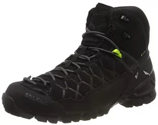 Salewa Męskie buty trekkingowe MS Alp Trainer Mid Gore-tex, czarny - czarny - 47 EU - Buty trekkingowe męskie - miniaturka - grafika 1
