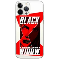 Etui i futerały do telefonów - Etui Marvel dedykowane do Iphone 14 PRO wzór: Czarna Wdowa 012 oryginalne i oficjalnie licencjonowane - miniaturka - grafika 1