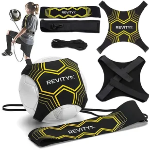 TRENAŻER DO PIŁKI NOŻNEJ REGULOWANY PAS TRENINGOWY FOOTBALL TRAINER - Piłka nożna - miniaturka - grafika 1