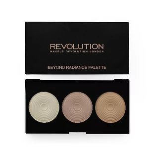 Makeup Revolution Paletka rozświetlaczy do twarzy - Highlighter Palette - Rozświetlacze do twarzy i ciała - miniaturka - grafika 1