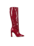 Kozaki damskie - Nine West Kozaki SJ3645-1 Czerwony - miniaturka - grafika 1