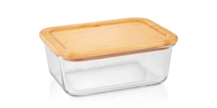 Szklany pojemnik ONLINE 1,8 l, prostokątny - Pojemniki kuchenne - miniaturka - grafika 1