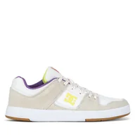 Sneakersy damskie - Sneakersy DC CURE ADJS100169-POW Beżowy - miniaturka - grafika 1