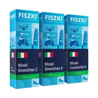 Książki do nauki języka włoskiego - Zestaw Fiszek – Włoski dla średnio zaawansowanych (poziom B1-B2) - miniaturka - grafika 1
