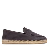 Espadryle męskie - Espadryle Calvin Klein Espadrille Loafer Band Su HM0HM02072 Brązowy - miniaturka - grafika 1