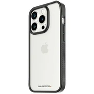 Etui i futerały do telefonów - PanzerGlass ClearCase z D3O (szklane plecki) do iPhone 15 Pro - miniaturka - grafika 1