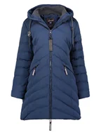 Kurtki damskie - Geographical Norway Płaszcz pikowany "Clarisal" w kolorze granatowym - miniaturka - grafika 1