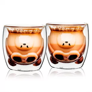 4Home Szklanka termiczna Hot&Cool Frosty Bear 250 ml, 2 szt. - Szklanki - miniaturka - grafika 1