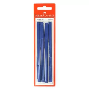 Faber-Castell Długopis biurowy 034 niebieski 4 szt. - Długopisy - miniaturka - grafika 2