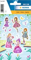 Etykiety do drukarek - HERMA 15455 naklejki dla dzieci, syrenka (27 naklejek, papier, matowe) samoprzylepne, z motywem permanentnym, etykiety dla dziewcząt i chłopców, kolorowe - miniaturka - grafika 1