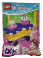 Klocki - Zestaw LEGO Disney Princess – Chip Potts and Mrs. Potts #302006 (polybag, klocki, foilpack) - miniaturka - grafika 1