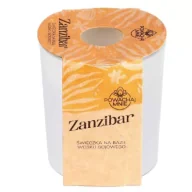 Świece - Świeczka sojowa Powąchaj mnie Zanzibar biała - miniaturka - grafika 1