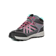 Buty dla chłopców - Regatta Dziewczęce buty trekkingowe Samaris Mid Jnr, szary - Szary granit Duch. - 37 eu - miniaturka - grafika 1