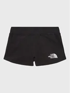 Spodenki damskie - The North Face Szorty sportowe NF0A82EK Czarny Regular Fit - miniaturka - grafika 1