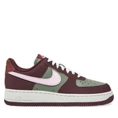 Sneakersy damskie - Sneakersy Nike Air Force 1 '07 Next Nature Wmns HQ4047 Bordowy - miniaturka - grafika 1