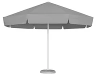 Parasole ogrodowe - Parasol ogrodowy Rodos 4 m Poliester Szary - miniaturka - grafika 1