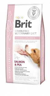 Brit Grain Free Veterinary Diets Hypoallergenic 12 kg - Sucha karma dla psów - miniaturka - grafika 1