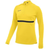 Bluzy damskie - Nike Damska bluza treningowa Academy 21 Drill Top, damska, CV2653-719, Tour Yellow/Black/Anthracite/Black, M - miniaturka - grafika 1