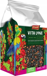 Vitapol Vitaline Jagodowy mix dla papug i ptaków egzotycznych 200g, 4szt/disp - Witaminy i odżywki dla ptaków - miniaturka - grafika 1