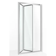 Ścianki i drzwi prysznicowe - Novoterm Kerra Harmony 90x195 szkło transparentne - miniaturka - grafika 1
