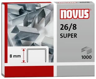 Novus staple do biura zeszyt urządzenia o długości ramion 8 MM 040-0199 - Zszywki - miniaturka - grafika 2