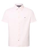 Koszule męskie - Tommy Hilfiger - Męska koszula z dodatkiem lnu, różowy - miniaturka - grafika 1