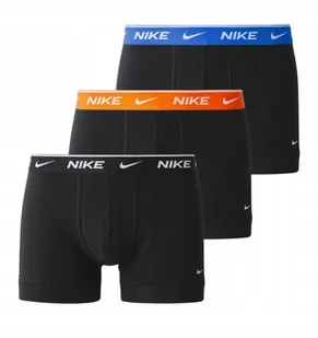 NIKE EVERYDAY COTTON TRUNKS 3PAK (0000KE1008-BIO) M - Majtki męskie - miniaturka - grafika 1