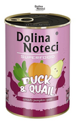 Dolina Noteci PREMIUM SUPERFOOD kaczka i przepiórka 400g 36299-uniw