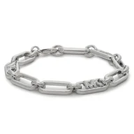 Bransoletki - Bransoletka Michael Kors MKJ828500040 Srebrny - miniaturka - grafika 1