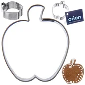 Formy do ciast - Wykrawacz do ciastek stalowy jabłko 4,3 cm - miniaturka - grafika 1