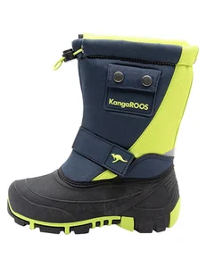 Kangaroos Kozaki zimowe "K-Bean II" w kolorze granatowo-zielonym - Kozaki damskie - miniaturka - grafika 1