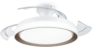 Wentylator LED fan lamp PHILIPS BLISS, 35W + 28W, 2700-5500K, 4500 lm, white, with remote control, O51 cm - Wentylatory - miniaturka - grafika 1