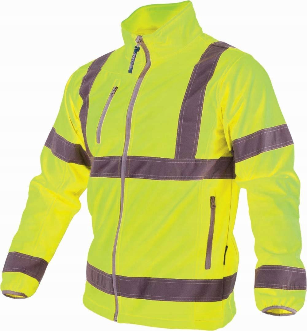 stalco Kurtka softshell NEON żółty rozm L S-44042