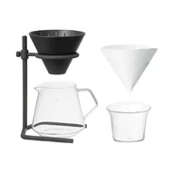 Zaparzacze i kawiarki - Stacja Kinto Slow Coffee Style 4 filiżanki - Czarna - miniaturka - grafika 1