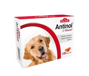 BIOVICO ANTINOL SIZAROL PIES 120 tabletek NA STAWY + Lab-V Olej z Łososia 100% Dla Psa i Kota w Każdym Wieku 100ml Tłoczony Na Zimno GRATIS !!! - Suplementy i witaminy dla psów BIOVICO ANTINOL SIZAROL PIES 120 tabletek NA STAWY + Lab-V Olej z Łososia 100% Dla Psa i Kota w Każdym Wieku 100ml Tłoczony Na Zimno GRATIS !!! - Suplementy i witaminy dla psów - miniaturka - grafika 2