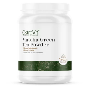 OstroVit Matcha Green Tea Powder 100g Zielona Herbata Matcha - Witaminy i minerały - miniaturka - grafika 1