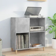 Szafki RTV - vidaXL Szafka na płyty, szarość betonu, 84,5x38x89 cm - miniaturka - grafika 1