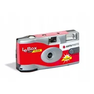 Aparaty analogowe - Agfa Aparat fotograficzny jednorazowy agfa lebox AGP16 - miniaturka - grafika 1