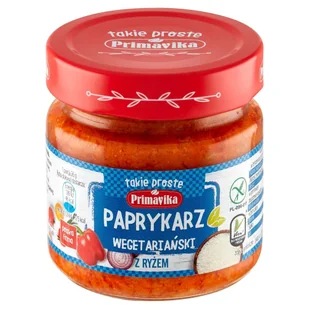 Primavika Paprykarz wegetariański z ryżem 160 g - Produkty wegańskie i wegetariańskie - miniaturka - grafika 1