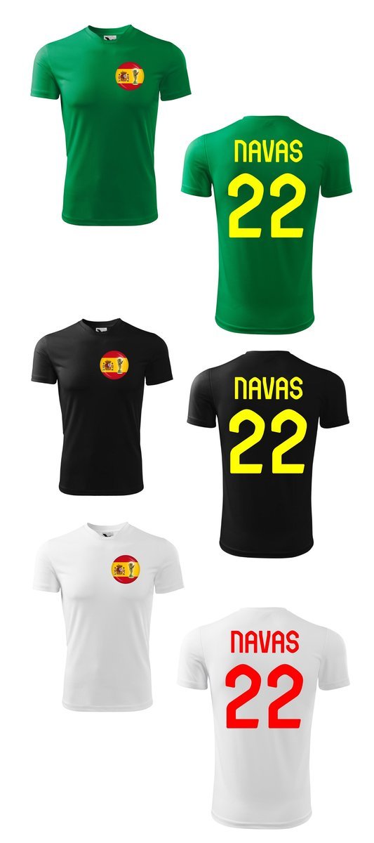 Treningowa Koszulka HISZPANIA KEYLOR NAVAS 22 jr
