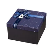 Zestawy upominkowe - PUDEŁKO prezentowe 20 x 20 x 12 cm NAVY VILLA ITALIA - miniaturka - grafika 1