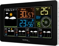 Stacje pogodowe - stacja pogodowa technoline WD2700 prognoza wielodniowa kierunek i prędkość wiatru - miniaturka - grafika 1