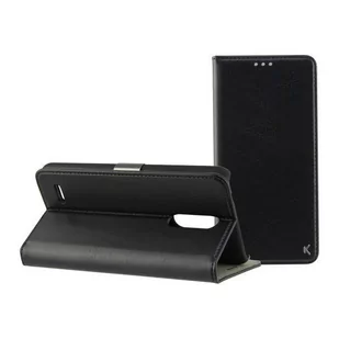 Case Folio na telefon komórkowy Lg K11 KSIX Czarny - Etui i futerały do telefonów - miniaturka - grafika 1