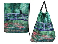 Torby szkolne - Worek na plecy - C. Monet, Most nad stawem (CARMANI) - miniaturka - grafika 1