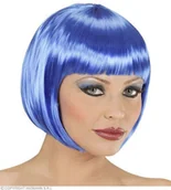 Dodatki do strojów karnawałowych - Widmann Peruka Andreas Chanel, jeden rozmiar, niebieski - miniaturka - grafika 1