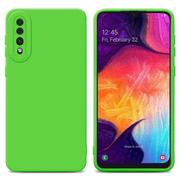 Etui i futerały do telefonów - Pokrowiec Etui Do Samsung Galaxy A50 4G / A50s / A30s w FLUID ZIELEŃ TPU Silikonowe Obudowa Ochronny Case Cover Cadorabo - miniaturka - grafika 1