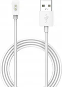 Zasilacze do laptopów - Ładowarka OEM Ładowarka USB Mi Band / Smart Band 9/8/ 8 PRO, WHITE / BIAŁY, 100cm - miniaturka - grafika 1