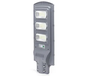 Aigostar - LED Solarna lampa uliczna z czujnikiem LED/150W/3,2V IP65 6500K + pilot - Lampy ogrodowe - miniaturka - grafika 1