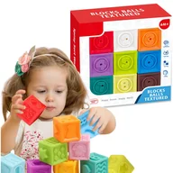 Zabawki sensoryczne - Piłeczki sensoryczne Piłki sensory do ćwiczeń  piszczki - miniaturka - grafika 1